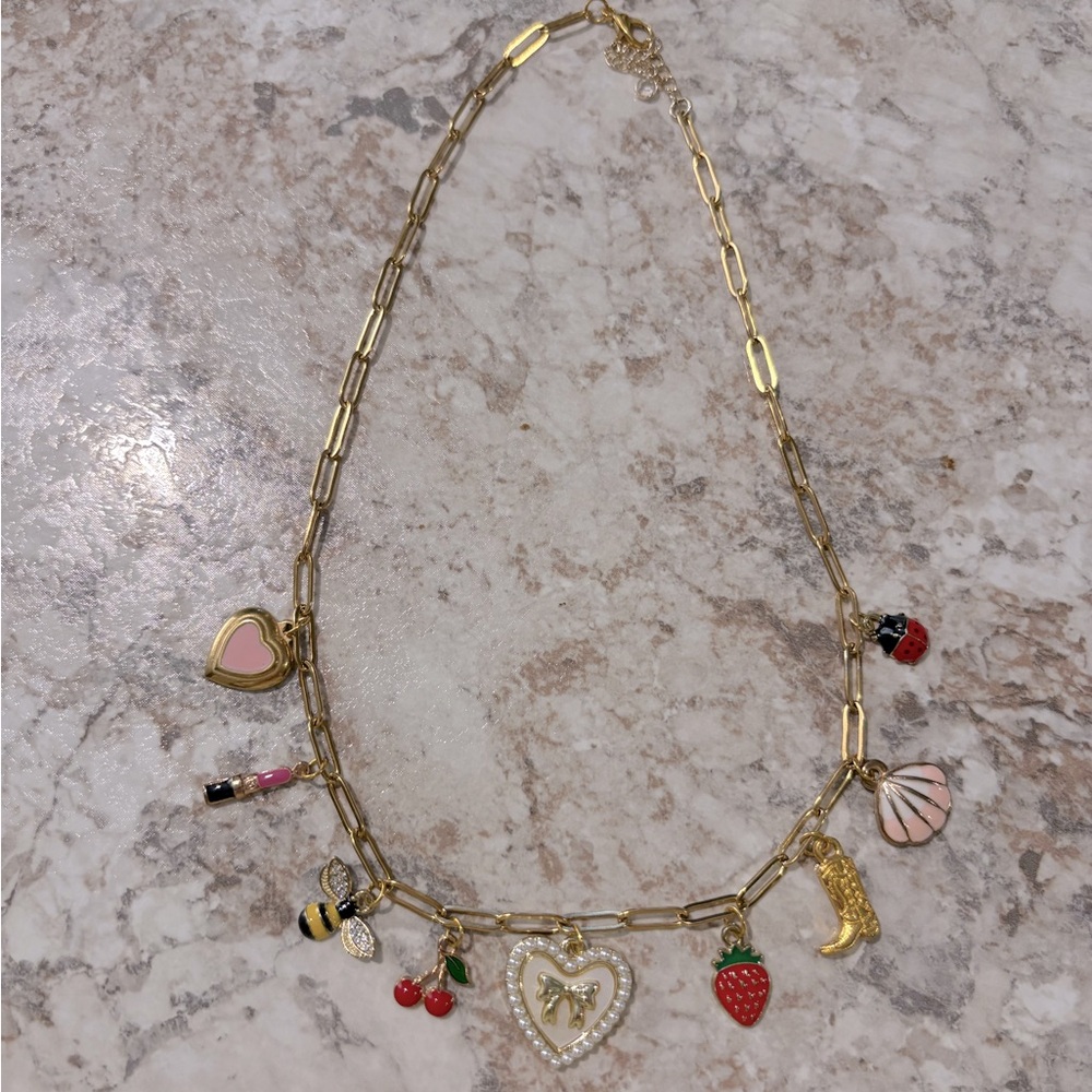 Coastal Cowgirl Charm Necklace